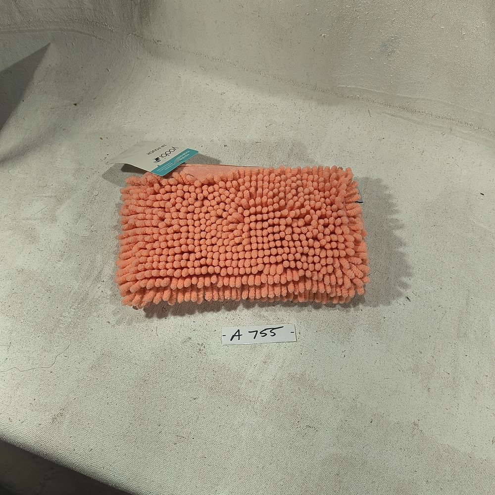 Women's Coral Chenille Zip Pouch Purse By Yoobi